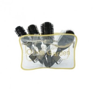 Olivia Garden Ceramic + Ion Hairbrushes In Bag Black CI35, CI45, CI55, CI SUP 1 st + 4 st