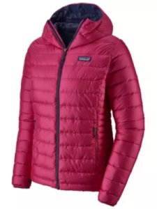 Patagonia Down Sweater Hooded Jacket pink