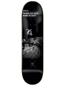 Zero Wimer Damn It All 8.25 Skateboard Deck mønster