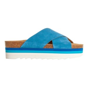 Blå Blue on Blue Debb sandaler