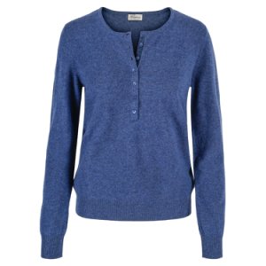 Cashmere Abby Button Front Overdeler