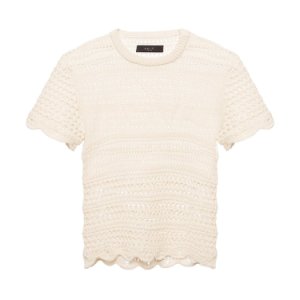 Amiri - Crocheted t-shirt