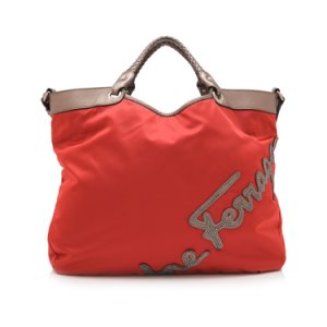 Fabric Logo Shopper Bag