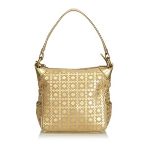 Céline Vintage - Metallic pattern suede handbag