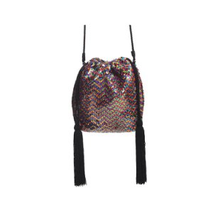 Twenty Fourhaitch - Mini dafne multicolor sequins sack bag