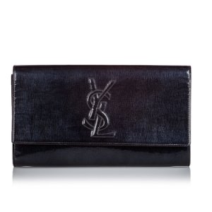 Yves Saint Laurent Vintage - Patent leather belle de jour clutch bag