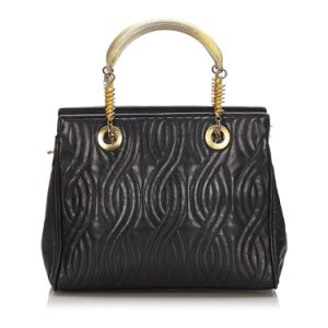 Fendi Vintage - Quilted leather tote bag