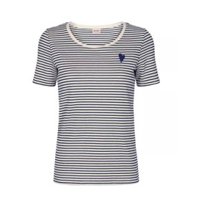 Stripe O-Neck T-shirt