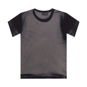 T-shirt with rips