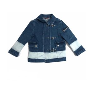 JEANS JACKET WITH POCKET ON SLEEVE