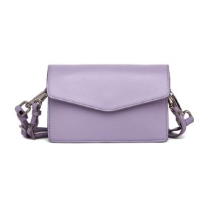Julia Light Purple Cormorano Shoulder Bag