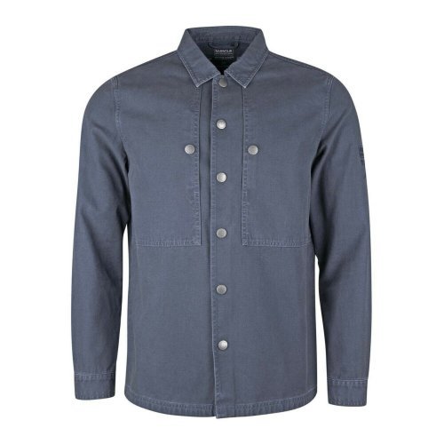 Overshirt jacket with buttons