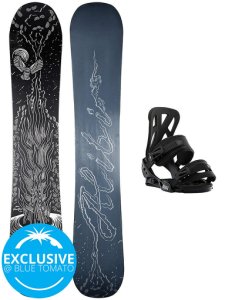 Alibi Snowboards Soulfire 130 + Burton Smalls L 2021 Snowboard Set uni