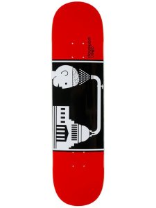 Alien Workshop Brainwash 8 Skateboard Deck red