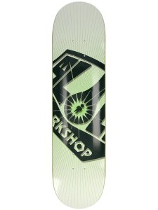 Alien Workshop OG Burst 7.75 Skateboard Deck white/green