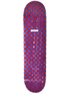Heart Supply Luxury Checkers 8.0 Skateboard Deck red/blue