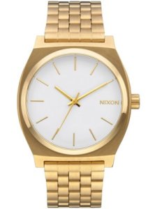 Nixon The Time Teller gold/white
