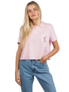 Volcom Pocket Dial T-Shirt faded pink