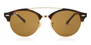 Ray-Ban Solbriller RB4346 Clubround Double Bridge 990/33
