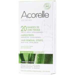 Acorelle Ready to Use Aloe Vera and Beeswax Underarms & Bikini Strips – 20 remsor