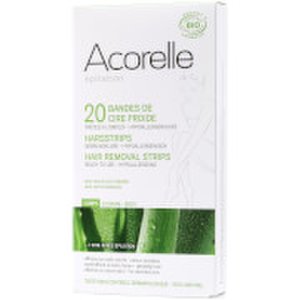 Acorelle Ready to Use Aloe Vera & Beeswax Leg Strips – 20 remsor