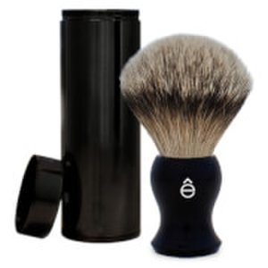 EShave Silvertip Badger Hair Travel Shaving Brush – Black