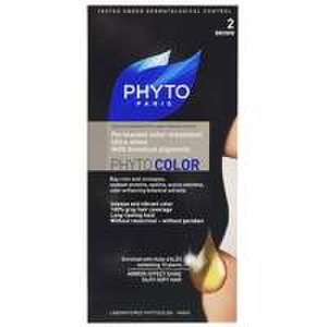 PHYTO PHYTO COLOR HAIR COLOR KIT Shade: 2 Brown