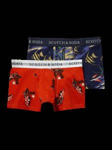 Scotch & Soda Boxershorts mit Print im 2er-Pack