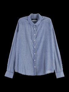 Scotch & Soda Long sleeve striped button up shirt