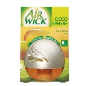 Airwick Ambientador Decosphere Mango y Limón, 75 ml