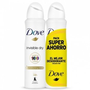 Dove Desodorante Duplo Spray Invisible, 400 ml
