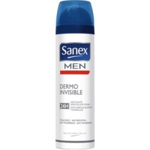 Sanex Desodorante Spray Men Dermo Invisible, 200 ml