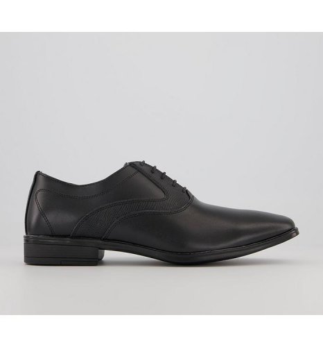 Office Manifest 2 Plain Toe Derby Shoes BLACK LEATHER,Black,Tan