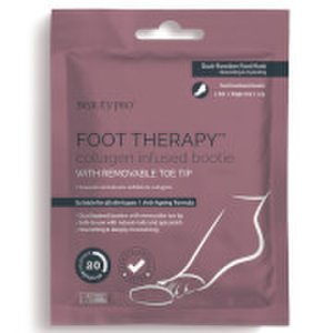 BeautyPro Foot Therapy calzini infusi di collagene con punte delle dita rimovibili (1 paio)