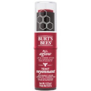 Burt's Bees 100% Natural All Aglow Lip & Cheek Stick 8.5g (Various Shades) - Dahlia Dew