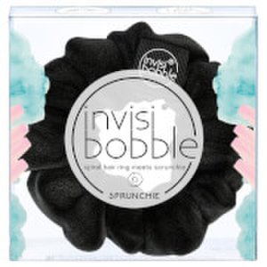 Invisibobble Sprunchie Spiral Hair Ring fermacoda in tessuto - True Black