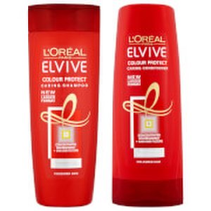 L'Oréal Paris Elvive Colour Protect Shampoo and Conditioner Set - Exclusive