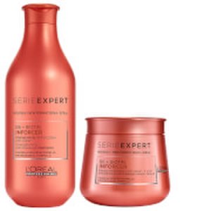 L'Oréal Professionnel Serie Expert Inforcer duo shampoo e maschera rinforzanti e nutrienti