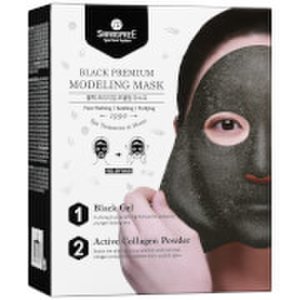 SHANGPREE Black Premium maschera modellante con ciotolina e spatola 50 ml