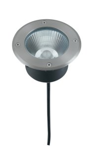 Faretto Calpestabile Tondo Acciaio Inox Pavimeto Rialzato Led 15 watt Luce Naturale Intec LED-WALK-R14