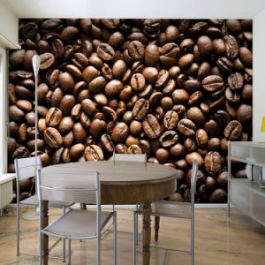 Fotomurale - Roasted Coffee Beans 200X154Cm Carta Da Parato Erroi