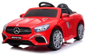 Macchina Elettrica per Bambini 6V Mercedes SL63 AMG Rossa