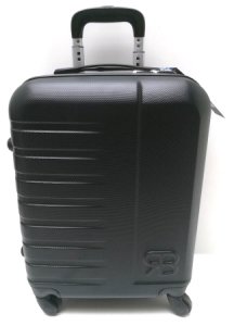 Trolley valigia bagaglio a mano rigida in policarbonato 4 ruote Renato Balestra nero