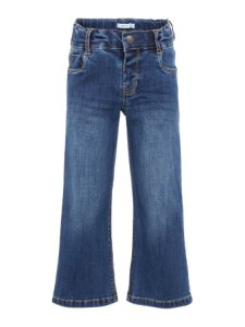 NAME IT Ausgestellte Powerstretch Jeans Damen Blau