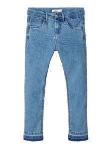 NAME IT High Waist Regular Fit Jeans Damen Blau