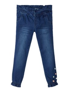 NAME IT Regular Fit Jeans Damen Blau