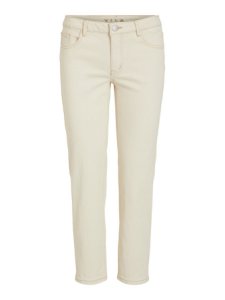 VILA Cropped Straight Fit Jeans Damen White