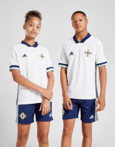 Adidas Northern Ireland 2020 Maglia da calcio Junior, Bianco