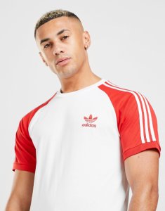Adidas Originals 3-Stripes T-Shirt - Only at JD, Bianco