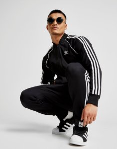 Adidas Originals Superstar Giacca Sportiva, Nero